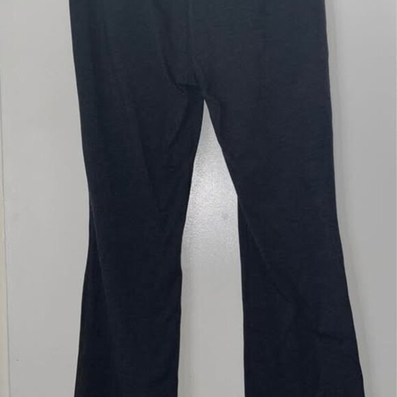 NY&C Charcoal Gray Leggings, Large - Picture 6 of 8